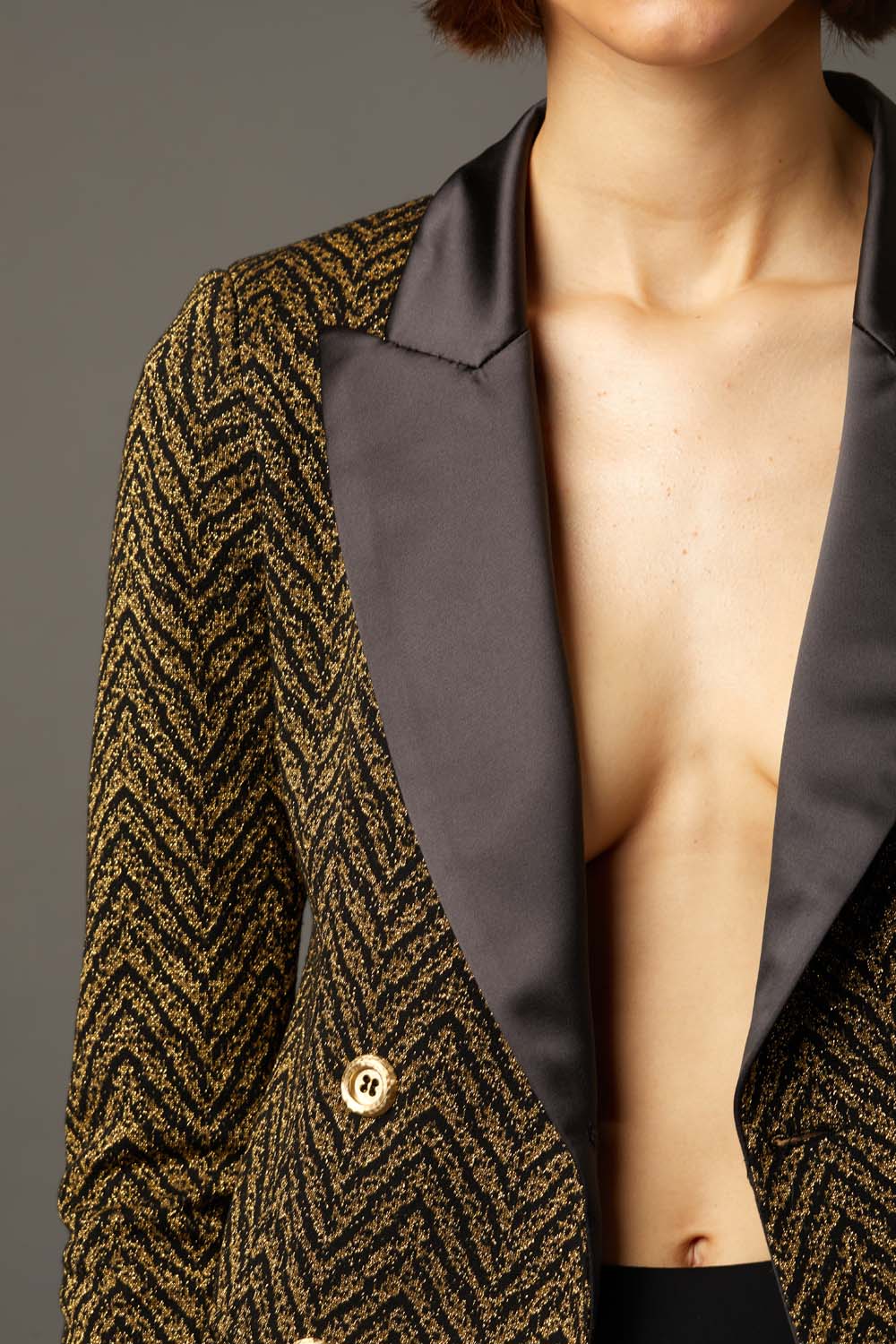 MOD. LET IT BE TRAMA ORO NERO/ORO