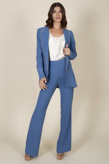 MOD. VITTI COL. AZZURRO MOD.PANTA T COL. AZZURRO MOD. TOP BOCCA COL.BURRO