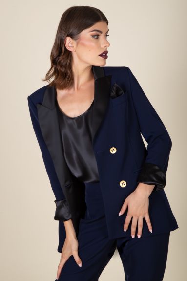 MOD. LOREN COL.BLU MOD. PANTA T COL BLU MOD. TOP BOCCA COL. NERO